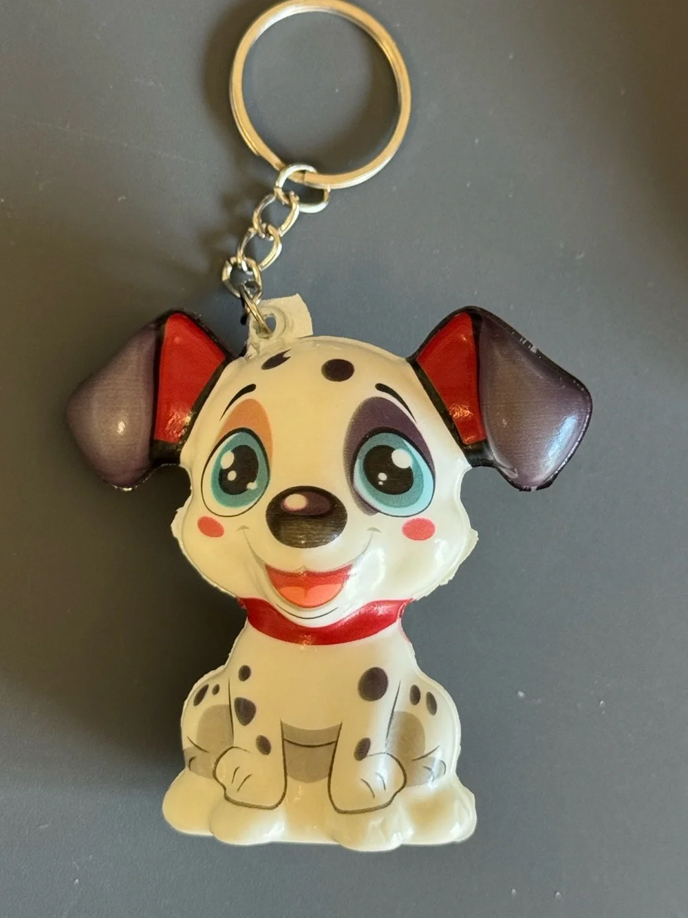 Brand New Cute Dalmatian Puppy Dog Squishy Keychain TikTok Viral